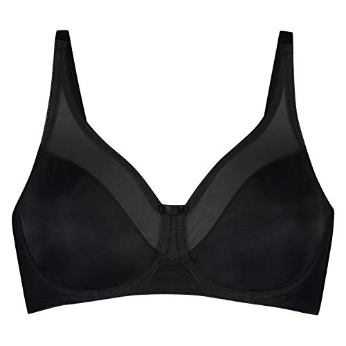 Hunkemöller Unwattierter Minimizer-Bügel-BH Nina - Black - 95E