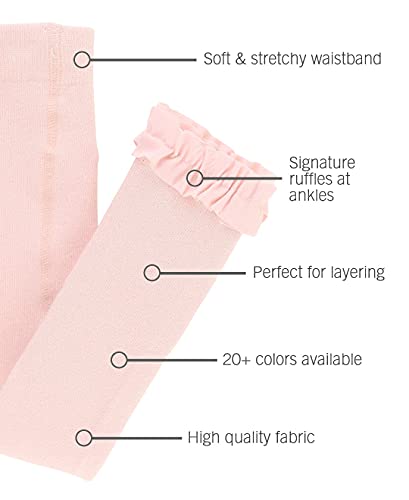 Image of RuffleButts Baby /Toddler Girls Footless Ruffled Tights