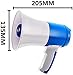POCHY Hand Megaphone High-Power W/Music Alarm Function Bullhorn Speaker High-Definition Recording Long Standby Megaphone Speaker