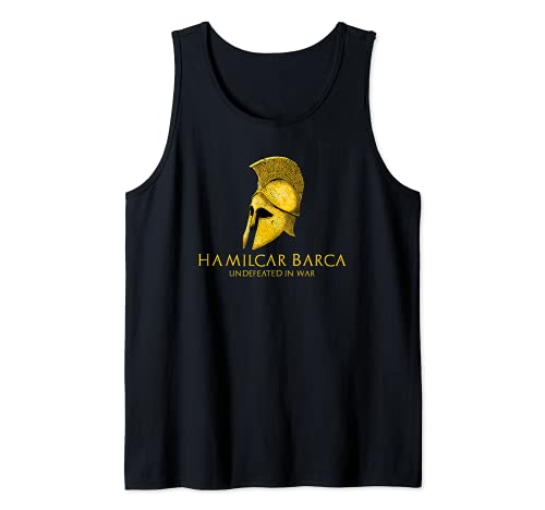 History Of Ancient Carthage - Hamilcar Barca - Punic War Camiseta sin Mangas