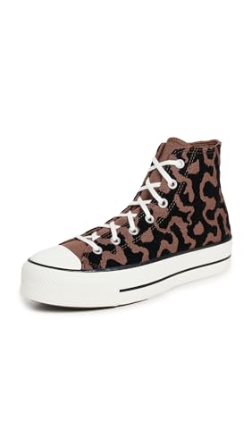 Converse Women's Chuck Taylor All Star Lift Platform Leopard Remix Sneakers