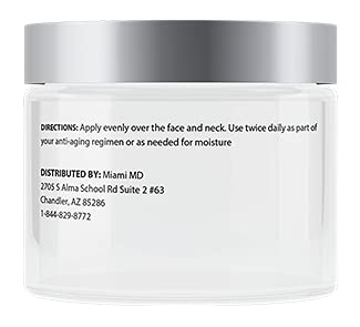 Miami MD Age Defying Lift and Firm Cream for Neck and Face - 30ML