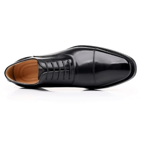 Men's Wedding Oxford Shoes Lace Up Shiny Patent Leather Tuxedo Formal2