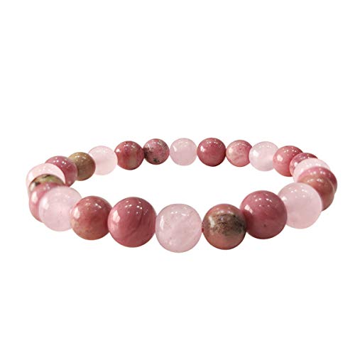 Image of Shubhanjali Crystal Elastic 8mm Stretch Customized Bracelet for Men and Women-(Standard,Multicolor)