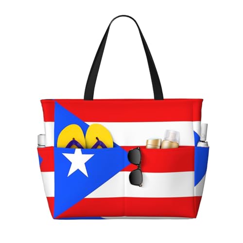 Honduras Flag Women Large Beach Bag Travel Weekender Foldable Tote Bag for Pool Beach Vacation Gym