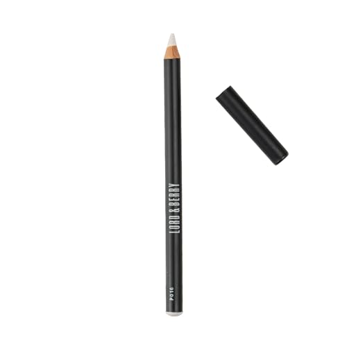 Lord & Berry SILK KAJAL Kohl Eyeliner Pencil, Long Lasting Soft Gel based Eye Liner for Women With Smudgeable Semi-Matte Finish, Ophthalmologically Tested & Cruelty Free Makeup, Blanco