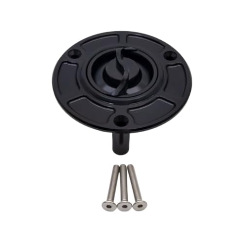 Bouchon de réservoir moto sans clé en aluminium CNC pour remplissage rapide CF125