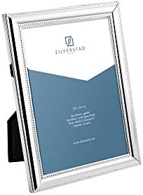 Pearl Photo Frame, Metal, Silver, 1.11 x 22.2 x 32.4 cm