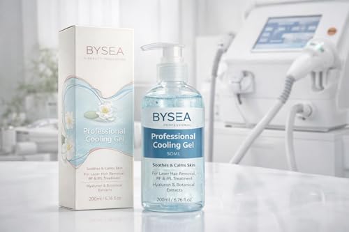 Image of Cooling Gel 300ML for Laser Hair Removal & RF Machines, Ultrasound & IPL Conductive Gel for Facial & Body Skin Care, Non-Greasy, Professional Use All Skin Type