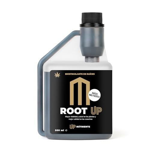 UP NUTRIENTS Bio Estimulador de Raíces ROOT UP 500 ml - Fertilizante Radicular Enraizante 100% Orgánico Plantas, Cultivos y Esquejes - Abono Activador Raices Robustas, Grandes y Sólidas