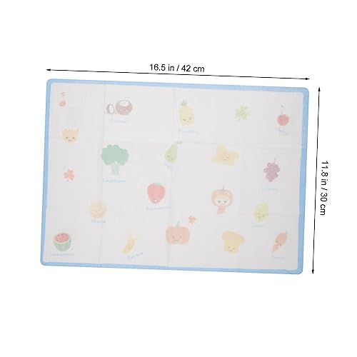 Toyvian 10 Stks Tafelmat Placemats Kids Placemats Voor Eettafel Wegwerp Placemat Eettafel Matten Peuter Reizen Placemats Baby Reizen Placemats Ingrediënten Baby Desktop - Afbeelding 8