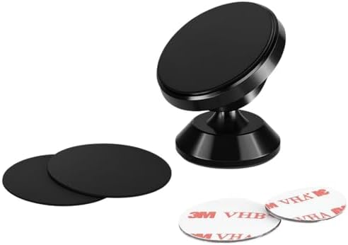 Suporte Celular Veicular Magnético Com Fixação 3M Alta Estabilida...