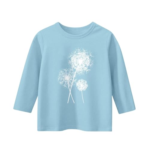 Crop Tops for Kids and A Little Longer Neck Shirt Casual Athletic Tops Patterned Sleeve Black Shirts for Girls 8to102