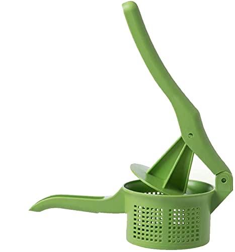 Zdada野菜脱水機 野菜スタッファー餃子脱水機 サラダスピナー 野菜 水切り器 プラスチック 環境に優しい 耐久性 ガーリック絞り 家庭用 業務用 料理ツール (グリーン)1.2L手動野菜絞り器 (1.2L)