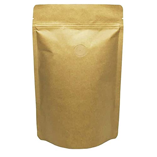 AwePackage 1 kg (907 g) Stehende Reißverschluss-Tasche mit Entgasungsventil (Kraft, 10) - Image 3