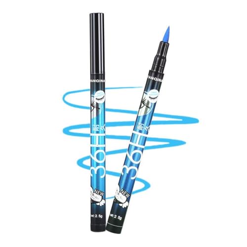 Delineador Líquido en Bolígrafo Azul 4 Piezas miniatura 2