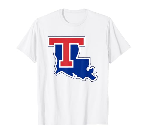 Louisiana Tech Bulldogs Icon White Officially Licensed T-Shirt