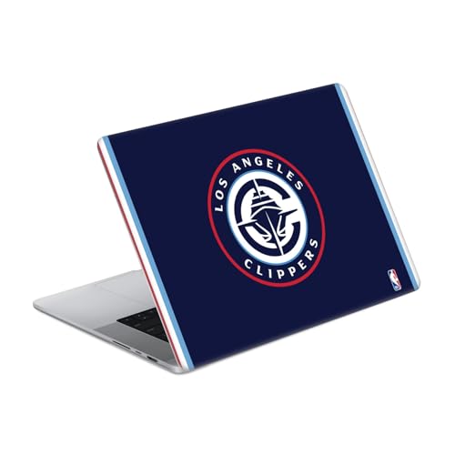 Autocollant MacBook Pro 14 A2442 Idée Cadeau Supporter NBA Los Angeles Clippers Vinyle Marine