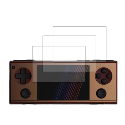 KAQNTUD Film protecteur d'écran en verre trempé pour console de jeu de poche offrant une dureté de 9H et une résistance aux rayures – vue 2