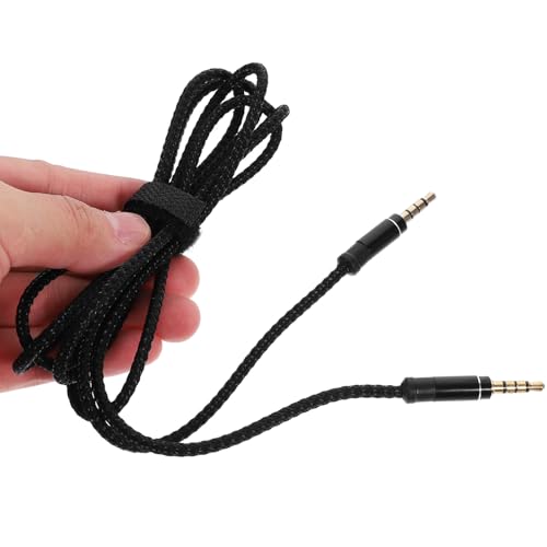 Cable auxiliar Jack 3.5mm macho a macho 1.5m nylon x4 miniatura 4