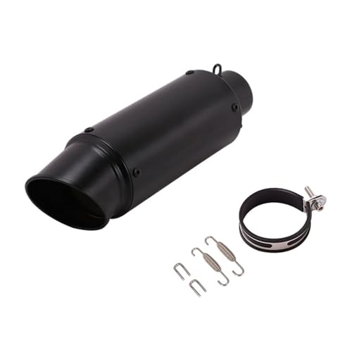 バイクマフラー MT-03用 に適合するZ650用 に適合する忍者650用 MT-09 MT 07 R1 R15 V3 V2 R6 51mm 60mm バイク用マフラー オートバイの排気管 DBキラー付き エキゾーストパイプ(K 60MM)