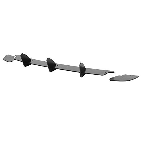 Diffuseur de pare-chocs arrière MK6 en ABS noir mat pack performance sport 2009-2013