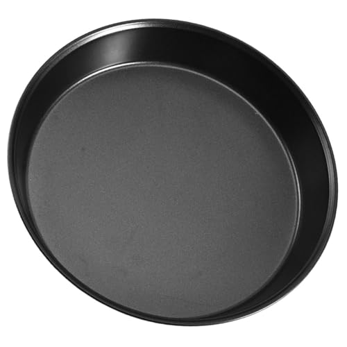 GARVALON Teglia da Forno Antiaderente 24x24x4 Cm in Acciaio per Torta e Pizza, Teglia da Cucina Professionale per Uso Quotidiano, Lavabile e Resistente per Ristoranti e Casa