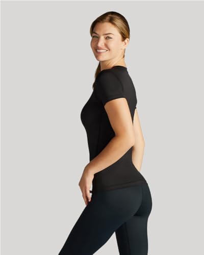 Tommie Copper Womens Infrared V Neck Short Sleeve Compression Shirt2