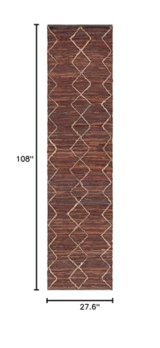 Safavieh VTL801T-29 Vintage Leather Collection Runner Rug thumb #7