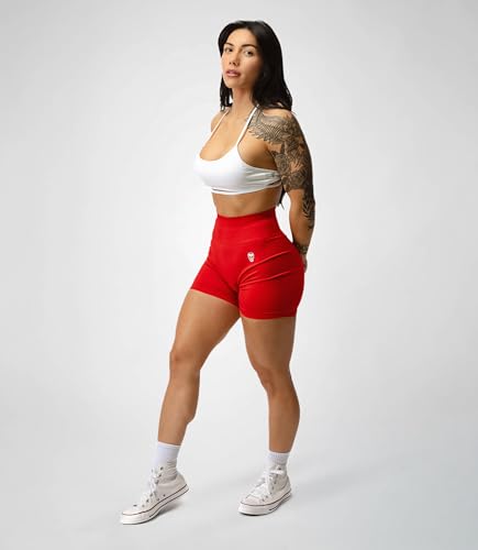 Image of Gymreapers Infinity Seamless Workout Shorts High Waist Biker Shorts for Women Athletic Gym Running Pilates Yoga Sport Short