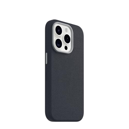 Image of OtterBox iPhone 15 Pro Symmetry Series Cactus Leather for MagSafe - Riverside Blue