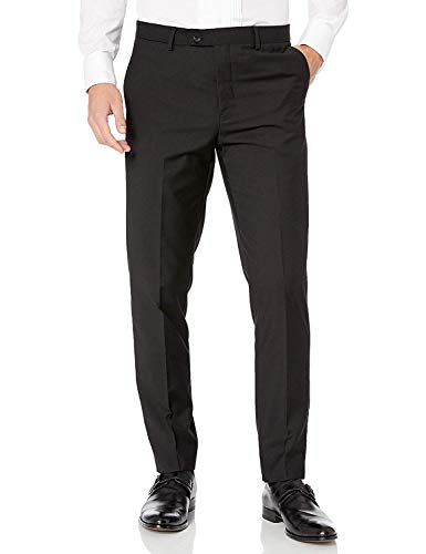 Adam Baker Men's 2-Piece Slim Fit Peak Lapel Formal Tuxedo Suit Set3