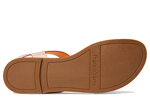 Image of Franco Sarto Womens Glenni Ankle Strap Flat Sandals