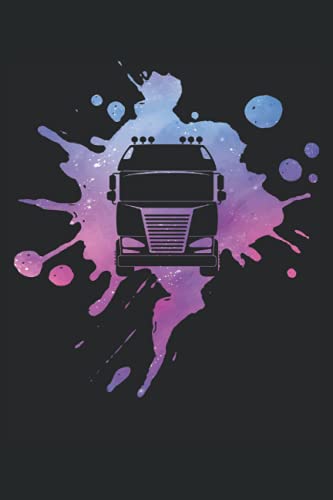 LKW Fahrer Notizbuch (liniert) Fernfahrer Trucker