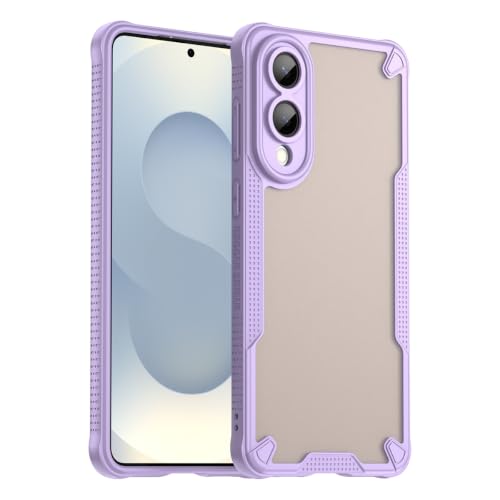 Coque Galaxy S25 Edge Antidérapante Violette Protection Verre SM-S937U1