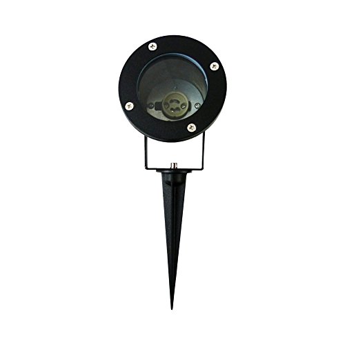 GTV lighting - Lampe de jardin DIEGO | Lampe d'extérieur pour éclairage de jardin, terrasse, plantes, chemins, étang | Lampe d'extérieur | Étanche IP65, AC220-240 V, 50/60 Hz, noir