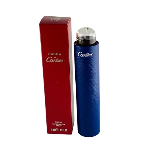 Cartier, Pasha de Cartier - Perfume para hombre, 15 ml *Miniature