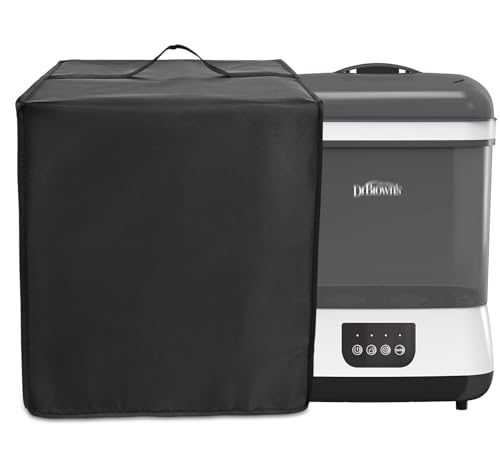 Kasasymion Dust Cover for Baby Bottle Dryer - Waterproof Dustproof Heat-Resistant Cover | Compatible with Dr. Brown's All-in-One Sterilizer and Dryer | Protective Case for Baby Bottle Dryer