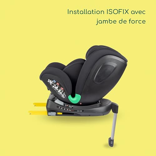 Siège auto 10 positions appui-tête Bebeconfort EvolveFix Plus i-Size pivotant 360 - 4