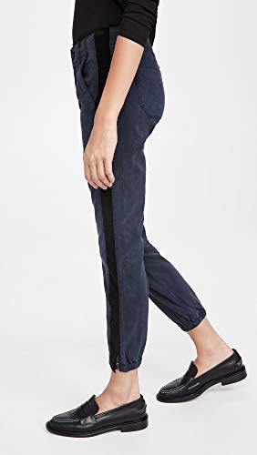 PAIGE Women's Mayslie Joggers, Navy/Black Velvet, 324