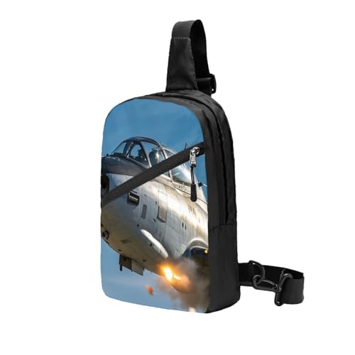 Airplanei Print Men's and Women's Foldable Crossbody Bag,Sports Crossbody Bags,and Daily Chest Bags2