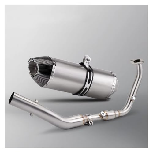 Pot d'échappement moto silencieux 51mm avec tuyau de liaison avant complet MT-15 R15 V4