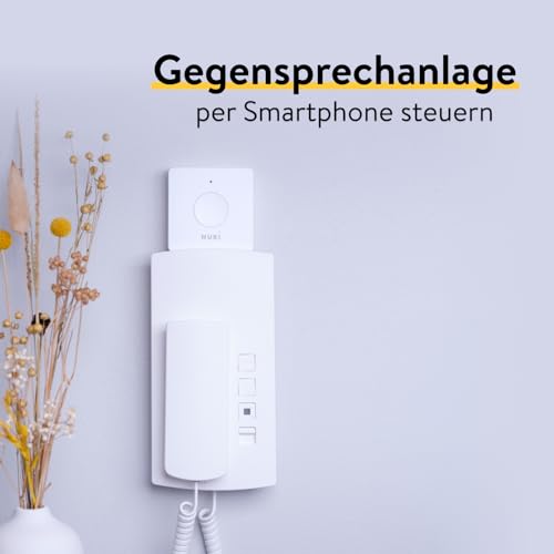 Nuki Opener, elektronisches Türschloss für Mehrfamilienhäuser, steuert den Türöffner der...