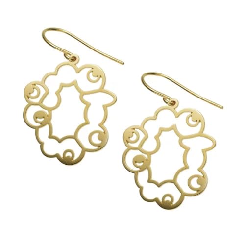 EXPO2025 公式ロゴ ゴールドピアス/ミャクミャク 大阪 関西 万博 グッズ ジュエリー K18のサムネイル