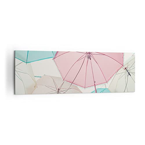 Lienzos decorativos 160x50cm Cuadro Sobre Lienzo Moderno Paraguas Bombilla improvisación Grande XXL Dormitorio Cuadros Pared Imágenes Cuadros Decoracion Salon Wall Art Prints Decor AB160x50-2887