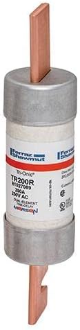 Mersen TR200R 250V 200A 7 1/8X1 9/10 Rk5 Time Delay Fuse by Schaedler Yesco Distribution, Inc.