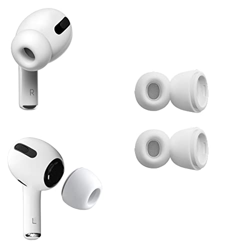 Ersatz-Ohrstöpsel für Airpods Pro 4 Pcs Silikon-Ohrstöpsel für Airpods Pro, Keine Schmerzen bei Silikon-Eartips, rutschfeste Ersatz-Ohrstöpsel (S) Cover