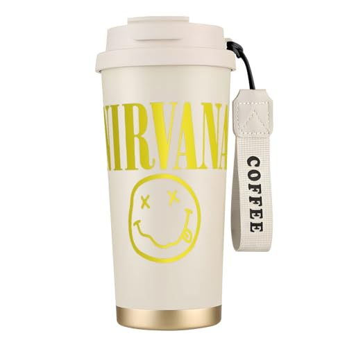 タンブラー コーヒー 水筒 ステンレス ボトル 魔法瓶 オフィス マグカップ カフェマグ 車用 マグボトル 真空断熱 保温 保冷 ふた付き 直飲み 広口 漏れない 二重構造 持ち運び 500ml