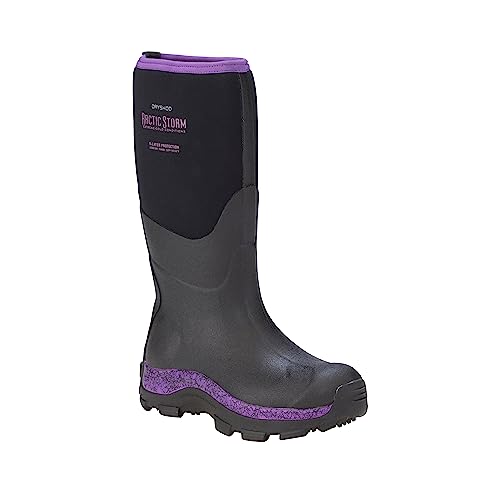 Dryshod Arctic Storm Hi Extreme Cold Conditions Women's Winter Boot | Purple | Waterproof | Insulated | Size 8