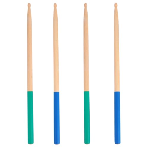 Zerodeko 2 Pares Baquetas de Maple con Punta de Madera miniatura 1